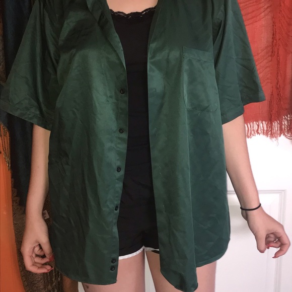 Emerald button down - Picture 2 of 8